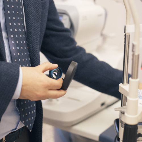 Esame del fondo oculare